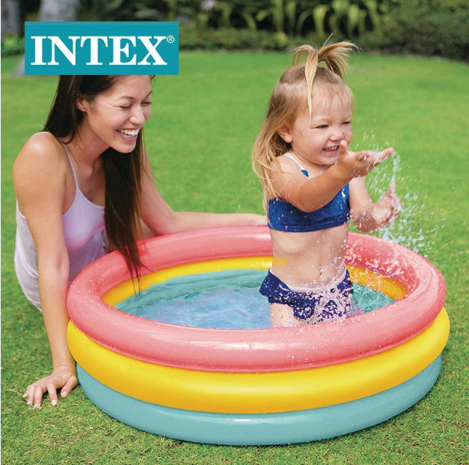 אמבטיה מתנפחת ניידת לתינוקות INTEX – תמונה 2
