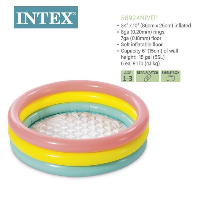 אמבטיה מתנפחת ניידת לתינוקות INTEX – תמונה 4