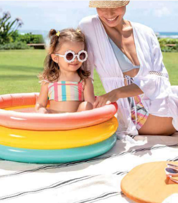אמבטיה מתנפחת ניידת לתינוקות INTEX – תמונה 3