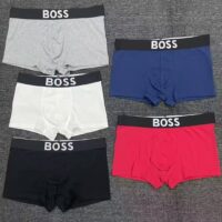 סט 4 תחתוני בוקסר לגברים הוגו בוס Hugo Boss