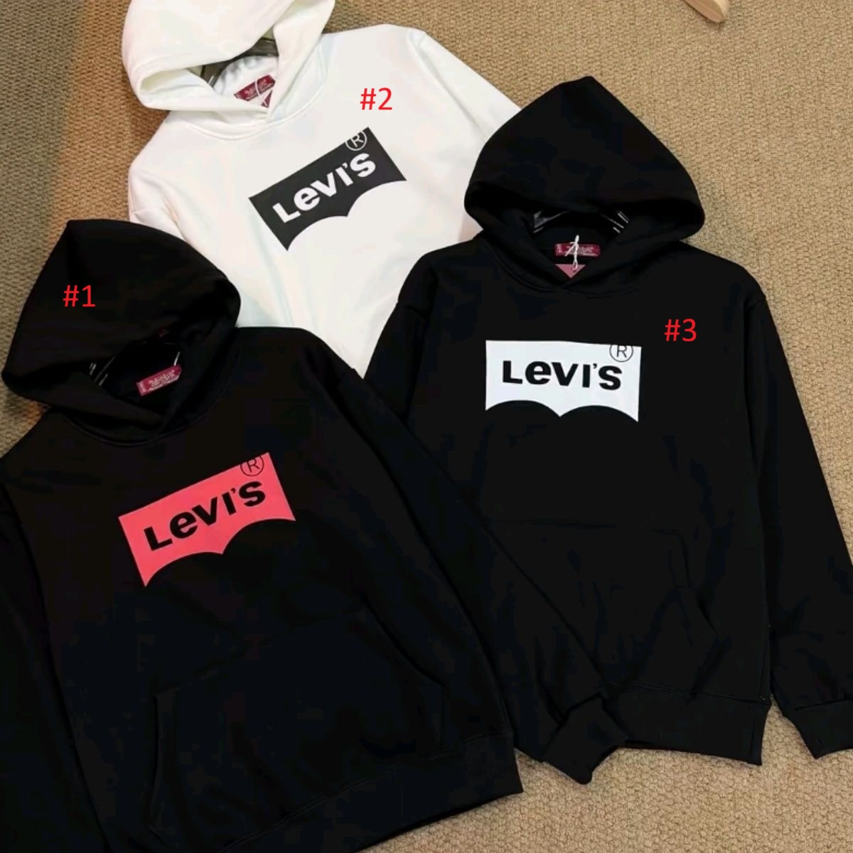 סווטשירט קפוצון סנופי ליוויס לנשים LEVI'S – תמונה 2