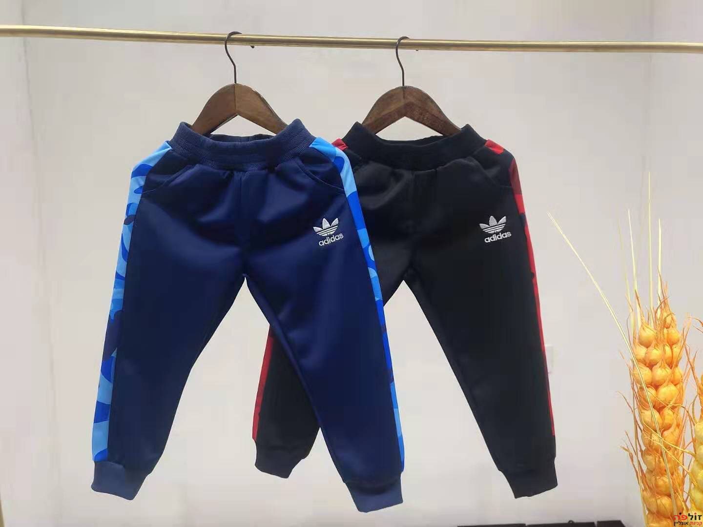 סט ג'קט ומכנס דגם צבאי לילדים אדידס Adidas – תמונה 5