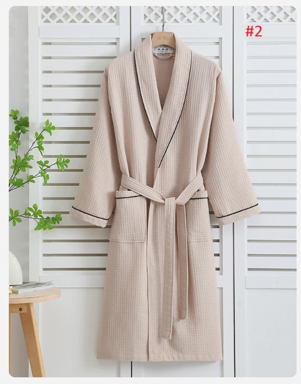 חלוק בית מכותנה לנשים – תמונה 3