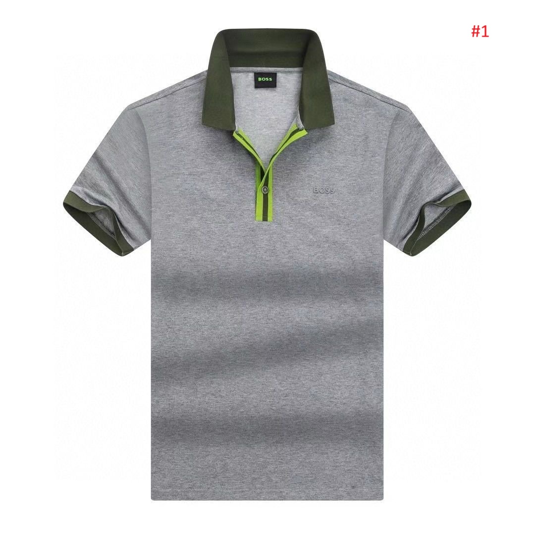 חולצת פולו לגברים הוגו בוס HUGO BOSS דגם סלים – תמונה 2