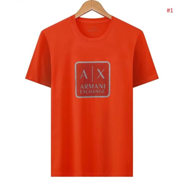 ⁦טישרט קצרה לגברים ארמני ARMANI דגם ניט⁩ – תמונה ⁦2⁩