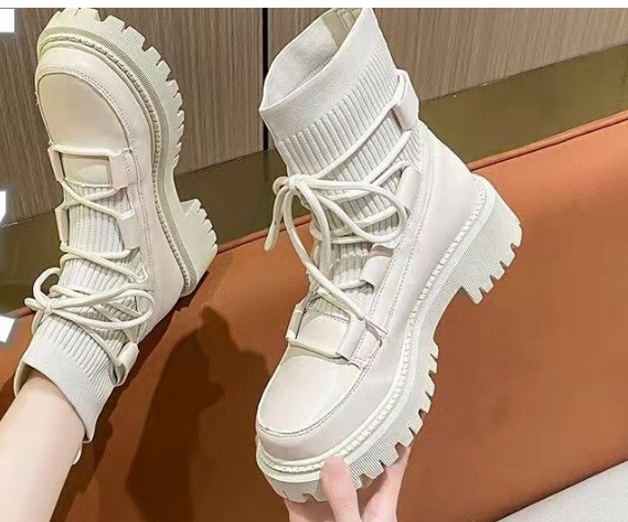 מגפי טרקטור גרב נשים בהשראת זארה ZARA – תמונה 5