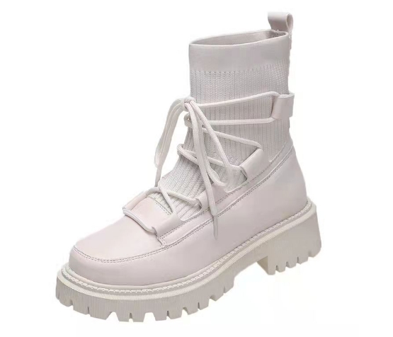 מגפי טרקטור גרב נשים בהשראת זארה ZARA – תמונה 2