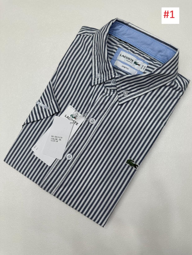 חולצה מכופתרת שרוול קצר גברים ראלף לורן Ralph Lauren – תמונה 2