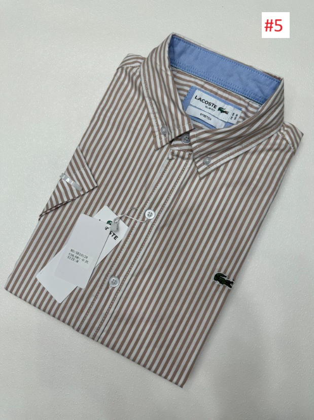 חולצה מכופתרת שרוול קצר גברים ראלף לורן Ralph Lauren – תמונה 6