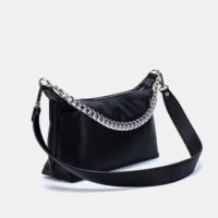 תיק צד שחור נשים בסגנון זארה ZARA