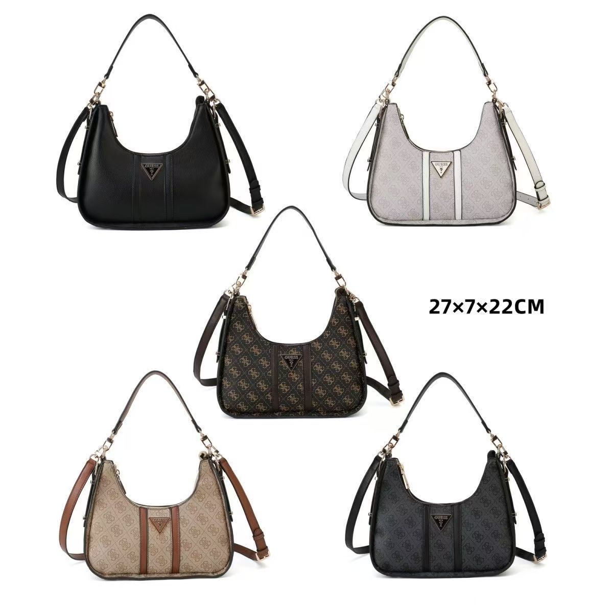 תיק ערב לנשים עם ארנקון תואם גאס GUESS – תמונה 9