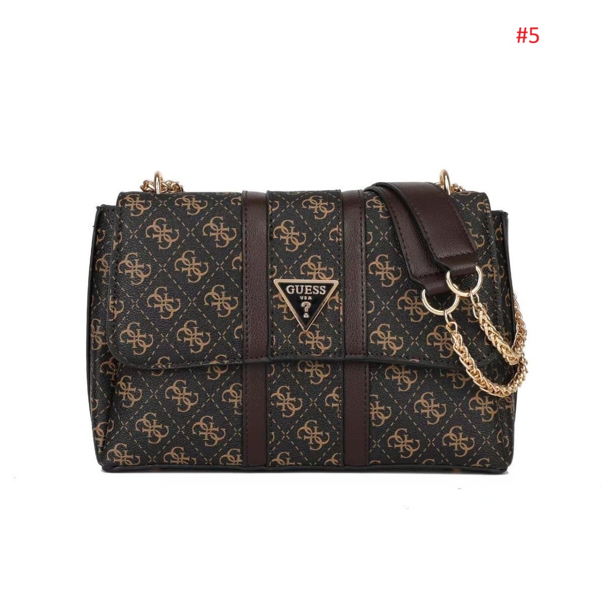 תיק צד מעטפה שני צבעים גאס GUESS – תמונה 7