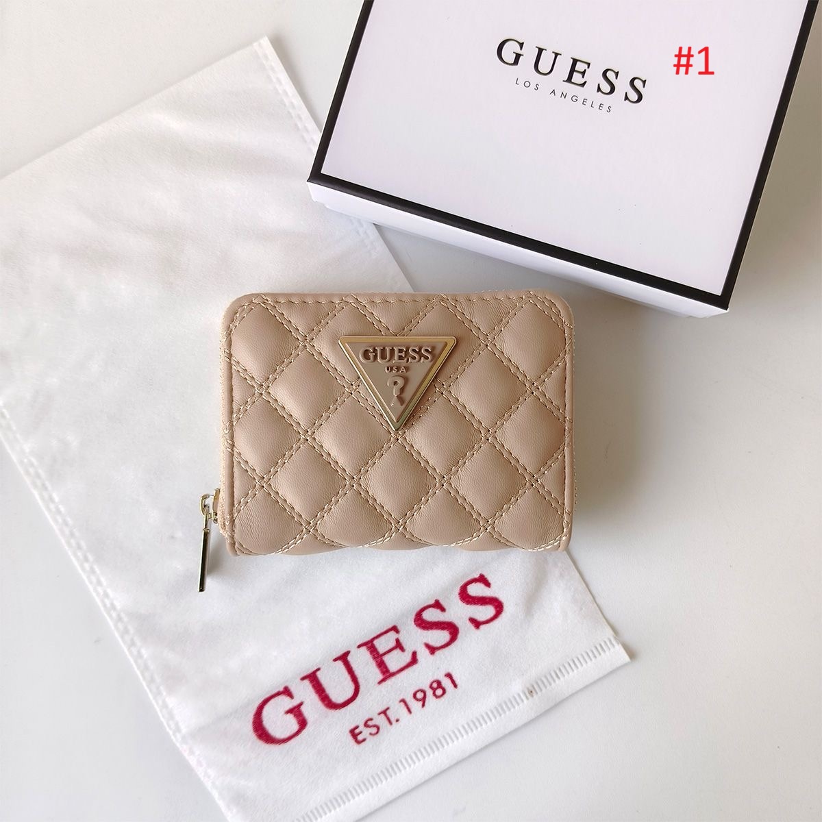 ארנק תיק תק נשים מודפס גאס GUESS – תמונה 2