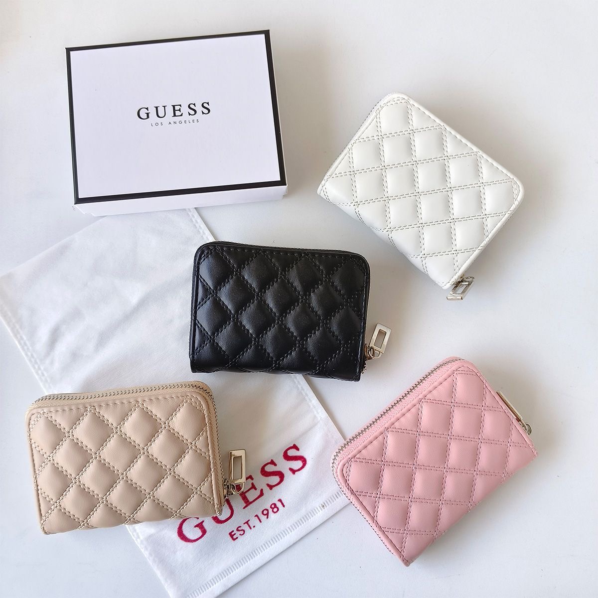 ארנק תיק תק נשים מודפס גאס GUESS – תמונה 7