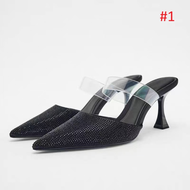 כפכפי עקב שקופות פיאטים זארה ZARA – תמונה 2