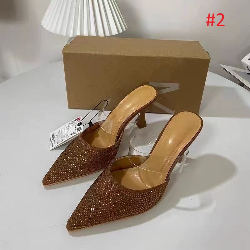 כפכפי עקב שקופות פיאטים זארה ZARA – תמונה 5