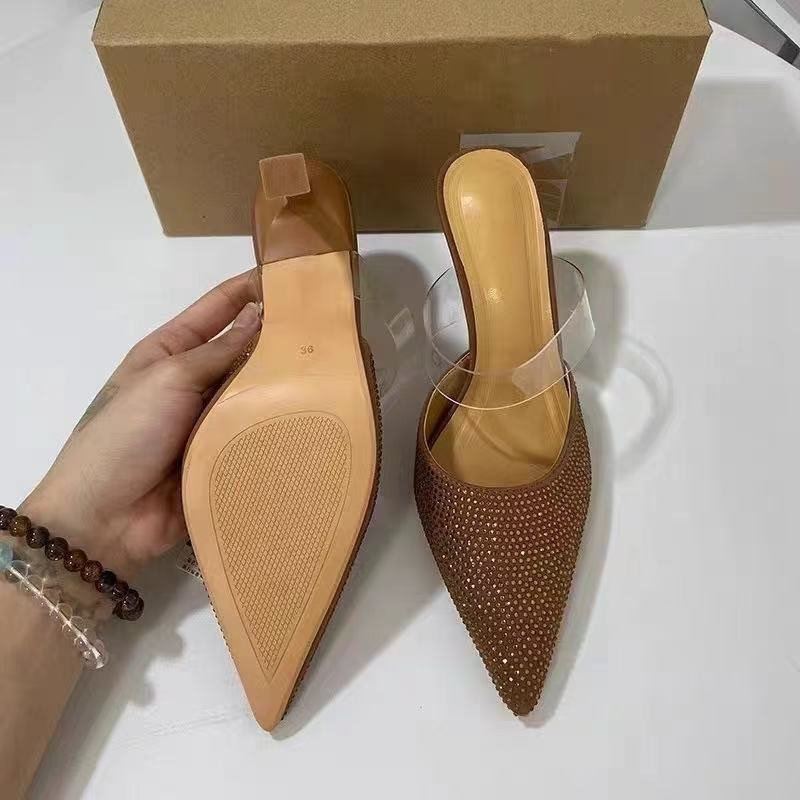כפכפי עקב שקופות פיאטים זארה ZARA – תמונה 6