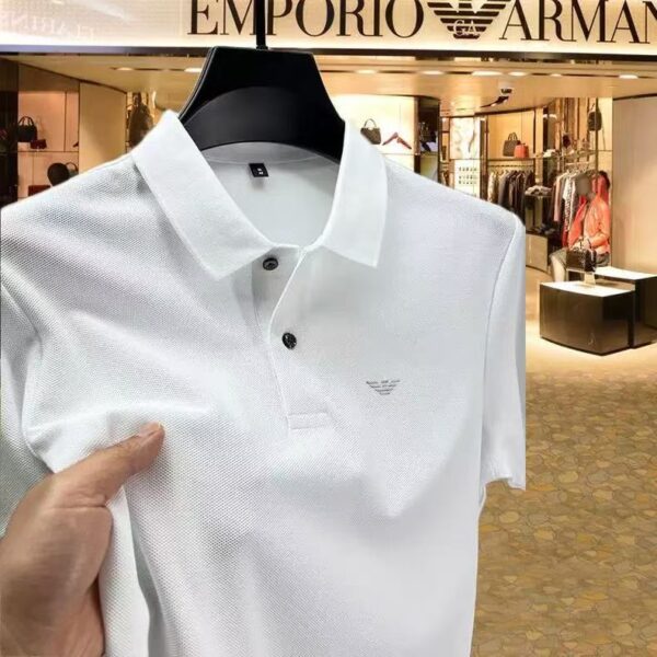 ⁦חולצת פולו גברים ארמני ARMANI⁩ – תמונה ⁦4⁩