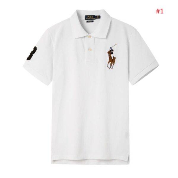 ⁦חולצת פולו שרוול קצר לגבר ראלף לורן Ralph Lauren⁩ – תמונה ⁦2⁩