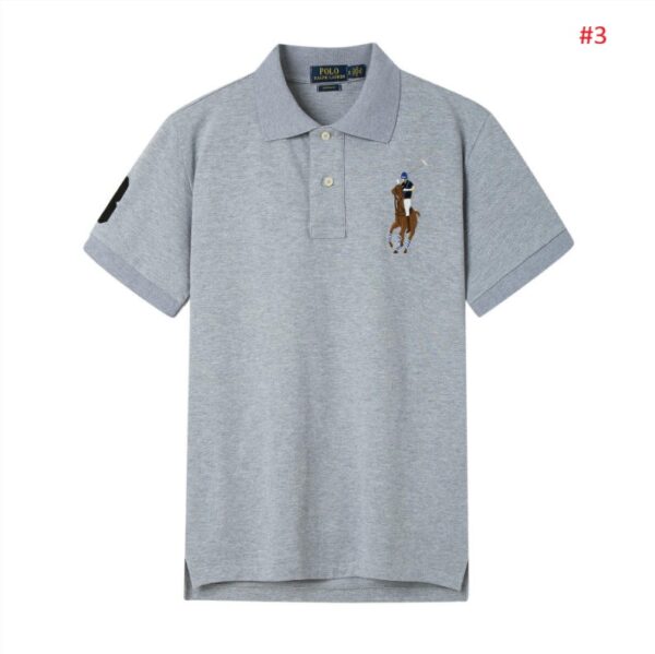⁦חולצת פולו שרוול קצר לגבר ראלף לורן Ralph Lauren⁩ – תמונה ⁦5⁩