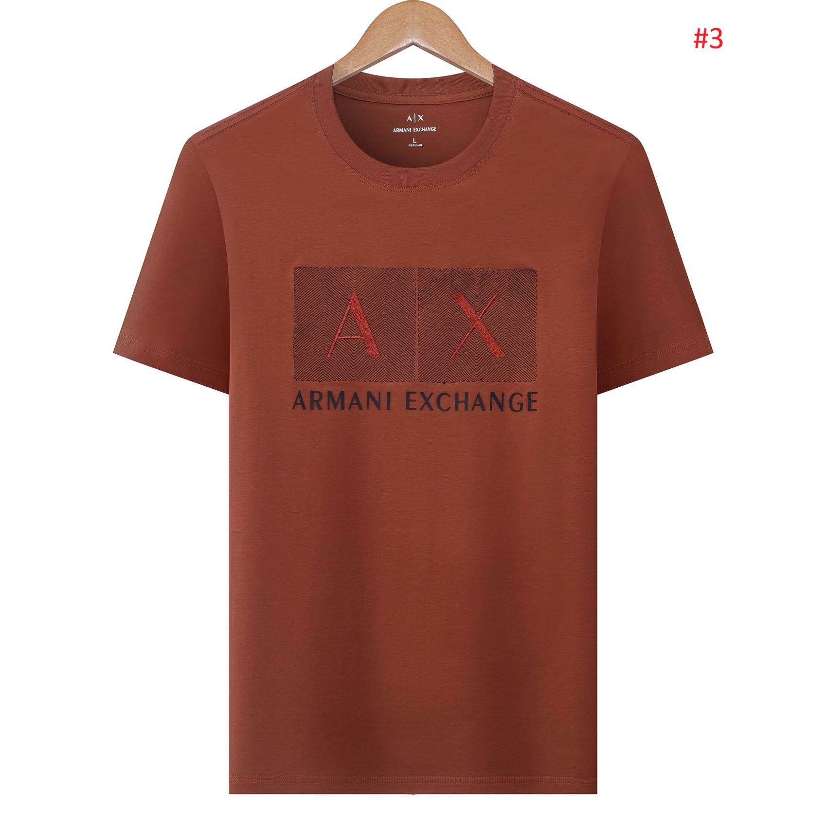 חולצה קצרה לגברים עם לוגו ארמני ARMAN – תמונה 4
