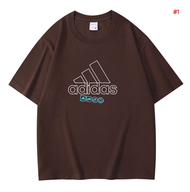 טישרט גברים מידות גדולות שרוול קצר אדידס ADIDAS – תמונה 2