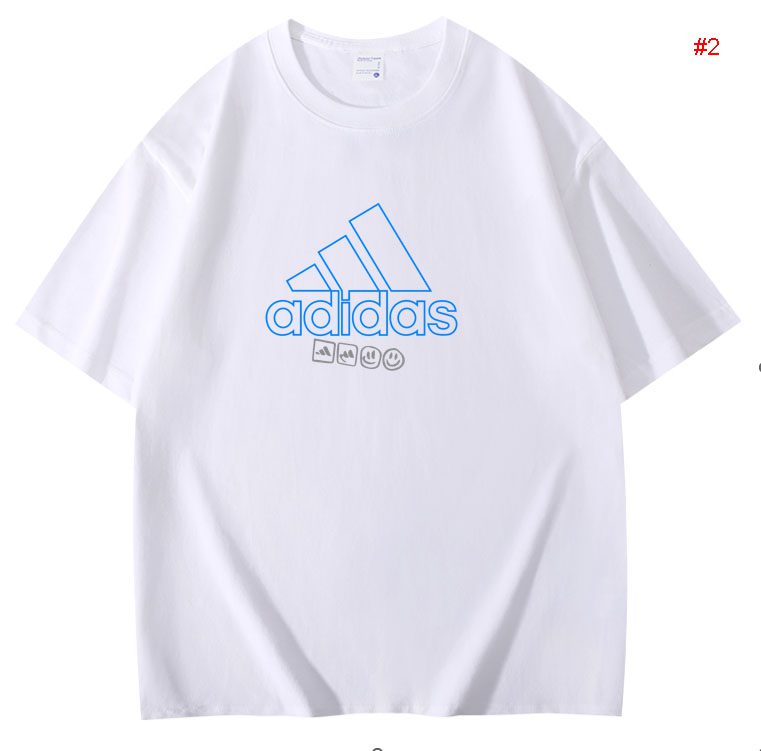 טישרט גברים מידות גדולות שרוול קצר אדידס ADIDAS – תמונה 3