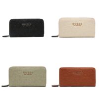 ארנק מלבני עם רוכסן לנשים GUESS