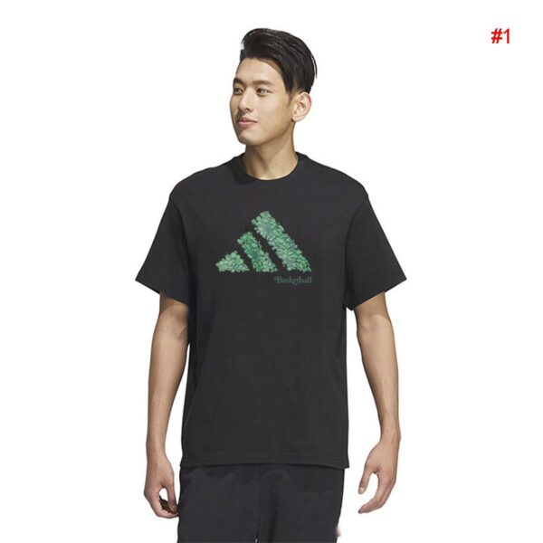 ⁦חולצה קצרה לגבר מידות גדולות S-4XL אדידס ADIDAS⁩ – תמונה ⁦2⁩