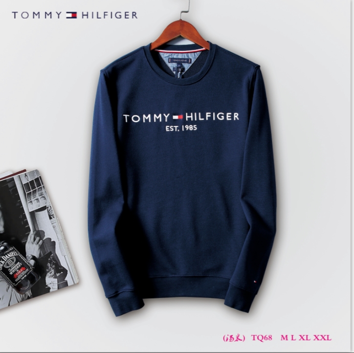 חולצת פוטר שרוול ארוך גברים טומי היליפיגר TOMMY HILFIGER – תמונה 3