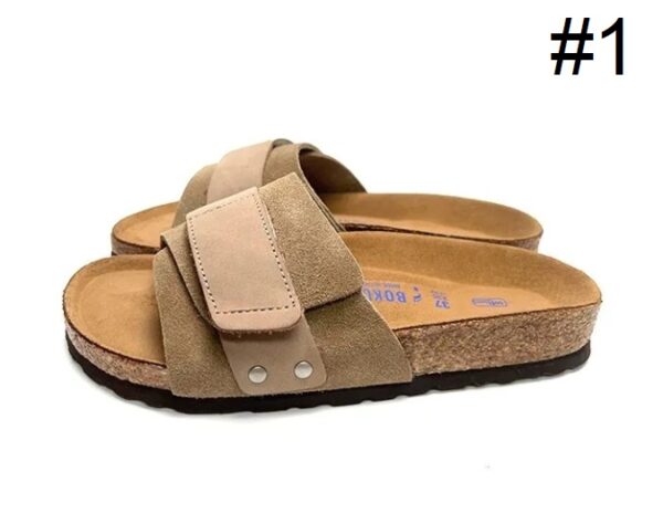 ⁦כפכפי בירקנשטוק זמש לנשים Birkenstock⁩ – תמונה ⁦2⁩