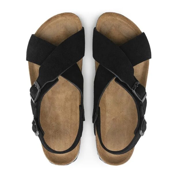 ⁦סנדלי בירקנשטוק זמש איקס לנשים Birkenstock⁩ – תמונה ⁦2⁩