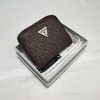 ארנק מודפס עם רוכסן גאס GUESS