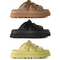 כפכפי פלטפורמה 3 רצועות UGG