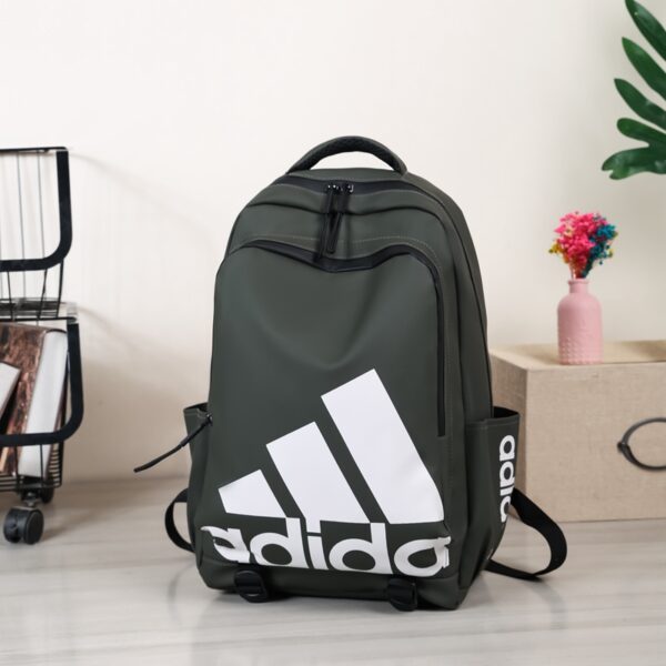 ⁦תיק גב ילקוט הדפס לוגו גדול 2 תאים אדידס ADIDAS⁩ – תמונה ⁦13⁩