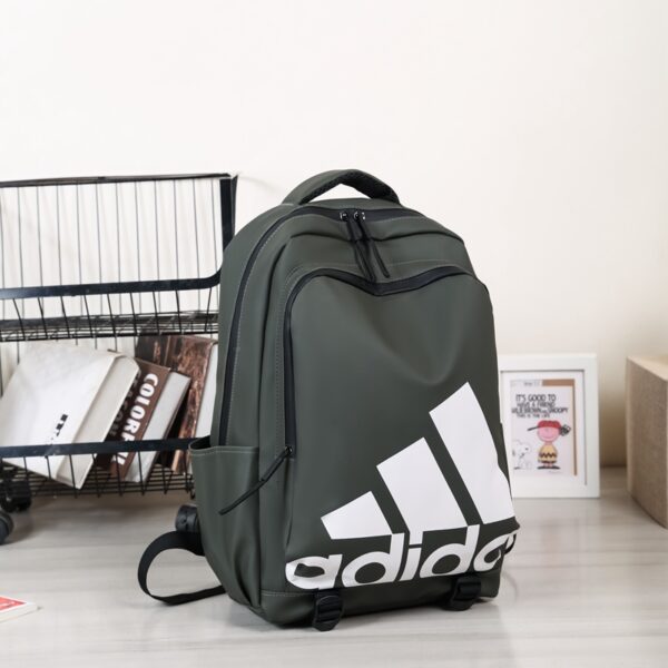 ⁦תיק גב ילקוט הדפס לוגו גדול 2 תאים אדידס ADIDAS⁩ – תמונה ⁦14⁩