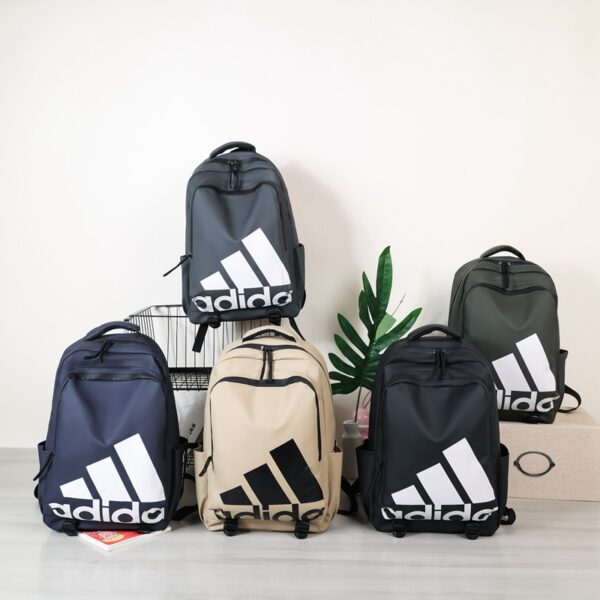 ⁦תיק גב ילקוט הדפס לוגו גדול 2 תאים אדידס ADIDAS⁩ – תמונה ⁦17⁩
