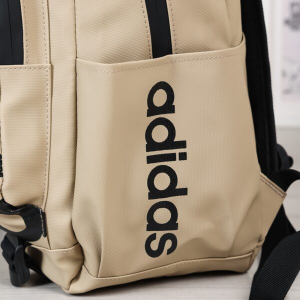 ⁦תיק גב ילקוט הדפס לוגו גדול 2 תאים אדידס ADIDAS⁩ – תמונה ⁦19⁩
