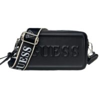 תיק צד מלבני עם רצועה רחבה מבחר צבעים גאס GUESS