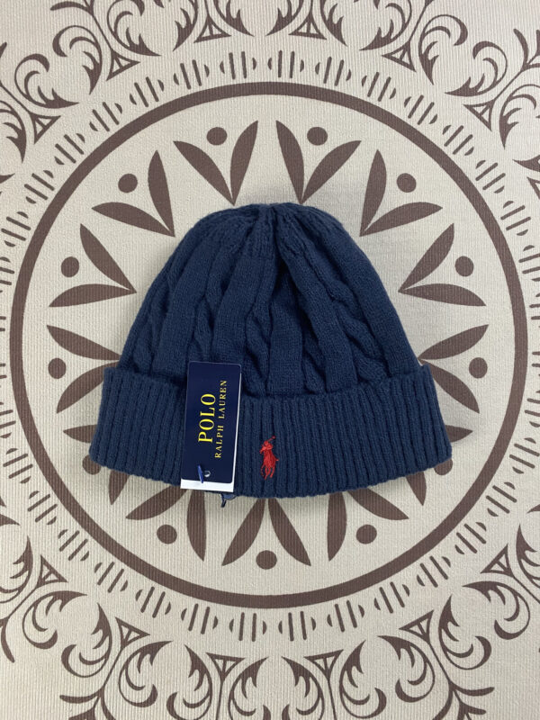 ⁦כובע צמר דוגמת צמות  פולו ראלף לורן Ralph Lauren⁩ – תמונה ⁦4⁩