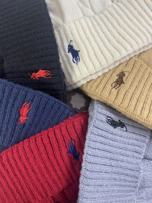 ⁦כובע צמר דוגמת צמות  פולו ראלף לורן Ralph Lauren⁩ – תמונה ⁦17⁩