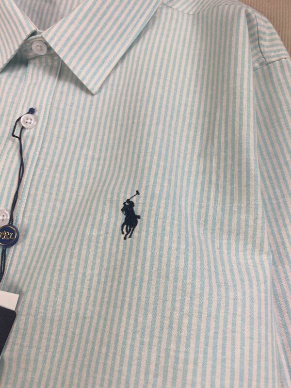 ⁦חולצה מכופתרת פסים לגברים  פולו ראלף לורן Ralph Lauren⁩ – תמונה ⁦6⁩