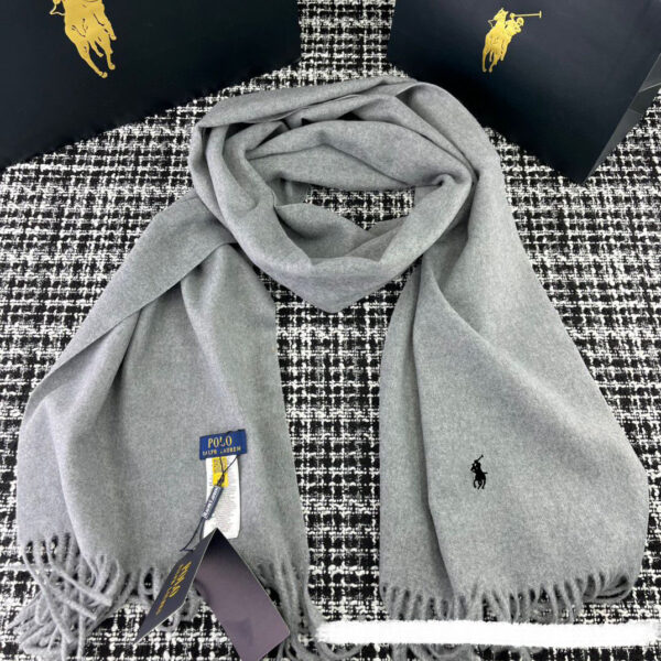 ⁦צעיף צמר אופנתי לנשים  פולו ראלף לורן Ralph Lauren⁩ – תמונה ⁦4⁩