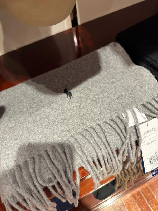 ⁦צעיף צמר אופנתי לנשים  פולו ראלף לורן Ralph Lauren⁩ – תמונה ⁦10⁩