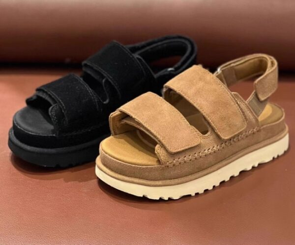 ⁦סנדלי האג סקוטשים פלטפורמה לנשים UGG⁩ – תמונה ⁦5⁩