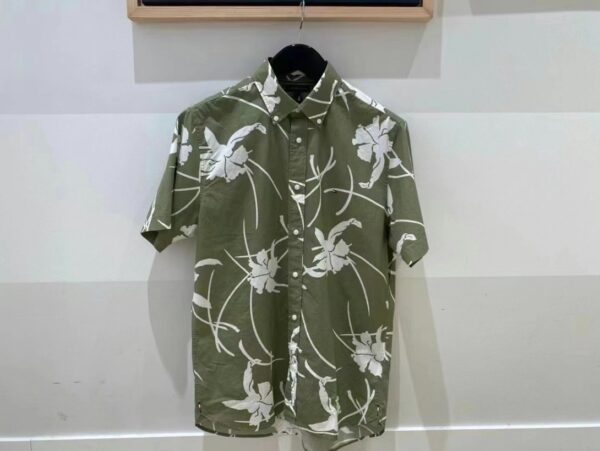 ⁦חולצת כפתורים מודפסת גברים טומי היליפגר TOMMY HILFIGER⁩ – תמונה ⁦5⁩