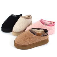 נעלי האג פרווה סוליית פלטפורמה גזרה נמוכה UGG