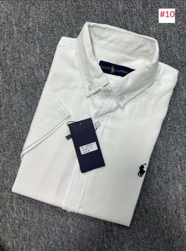 ⁦חולצה מכופתרת קצרה גברים פולו ראלף לורן Ralph Lauren⁩ – תמונה ⁦11⁩