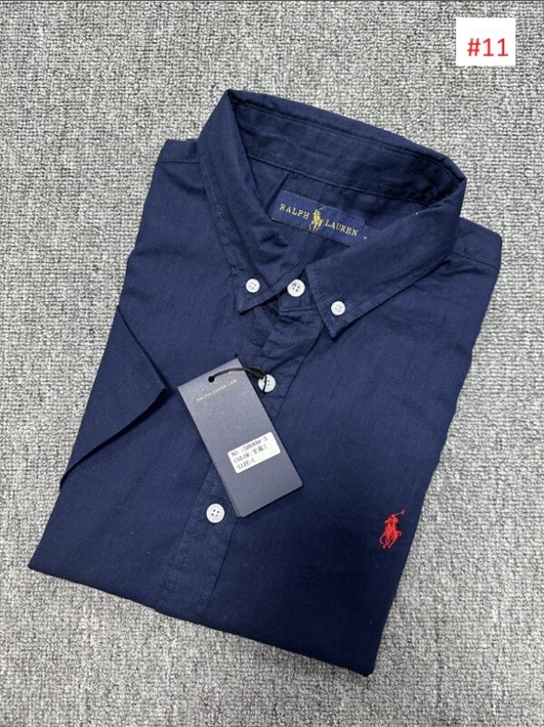 ⁦חולצה מכופתרת קצרה גברים פולו ראלף לורן Ralph Lauren⁩ – תמונה ⁦12⁩