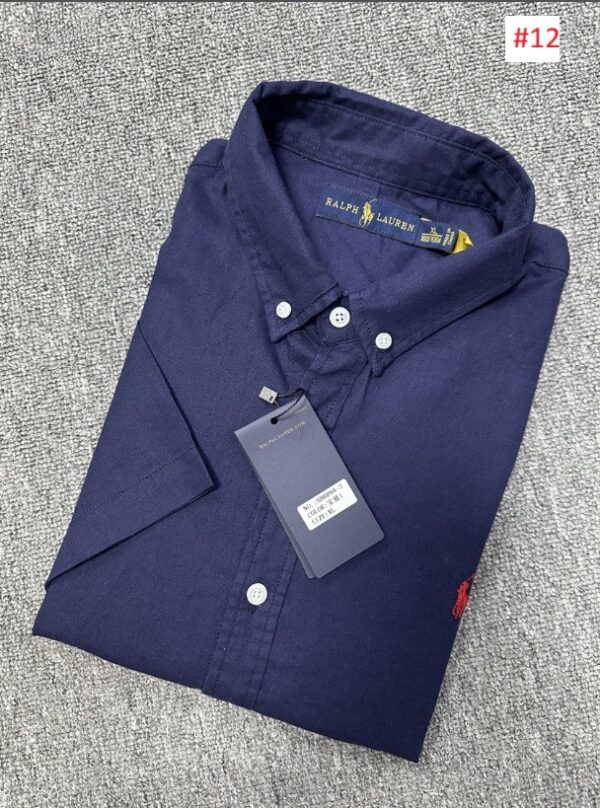 ⁦חולצה מכופתרת קצרה גברים פולו ראלף לורן Ralph Lauren⁩ – תמונה ⁦13⁩